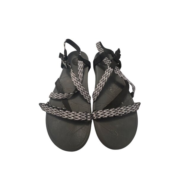 Vionic Women's Adjustable Strap Sandals Black & Grey Sz 9 - Picture 3 of 7